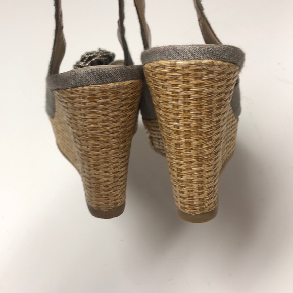 Andrew Geller “May” platform wedge sandels - Picture 6 of 6